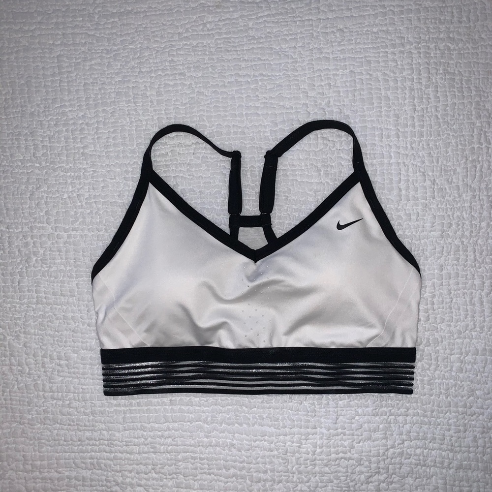 White Nike Sportsbra